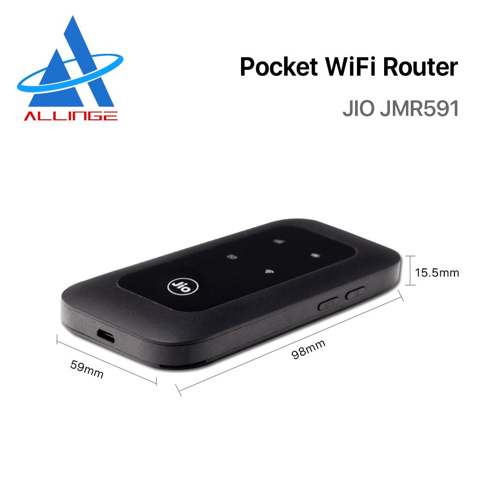 ALLINGE HMQ049 OEM/ODM Wireless Router Small and Light Mini 4g Pocket Router Unlocked with 3FF SIM Slot 4g Mobile Wifi Hotspot
